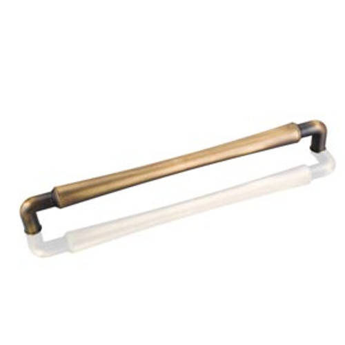 Hardware Resources 537-12ABSB Bremen 12-11/16 Inch L Gavel Appliance Pull Handle - Antique Brushed Satin Brass