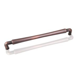 Hardware Resources Bremen 12-11/16 Inch L Gavel Appliance Pull Handle - Brushed Oil Rubbed Bronze - 537-12DBAC