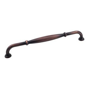 Hardware Resources Tiffany 13 Inch L Appliance Pull Handle - Brushed Oil Rubbed Bronze - 658-12DBAC