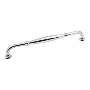 Hardware Resources Tiffany 13 Inch L Appliance Pull Handle - Polished Nickel - 658-12NI
