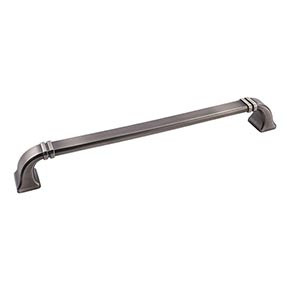 Hardware Resources Ella 13 Inch L Appliance Pull Handle - Brushed Pewter - 165-12BNBDL