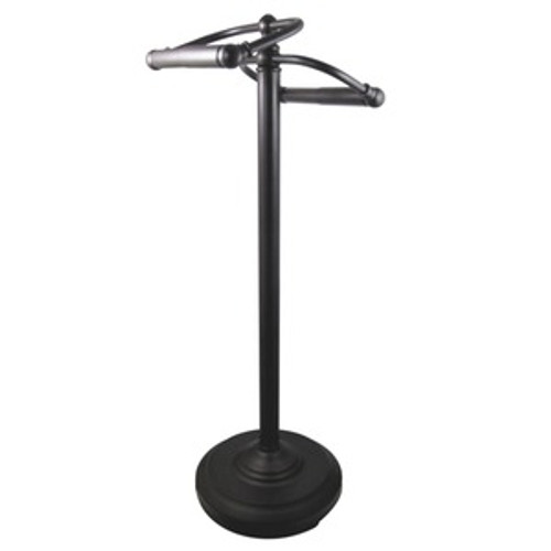 Kingston Brass CC2205 Freestanding Toilet Paper Holder Stand - Oil Rubbed Bronze