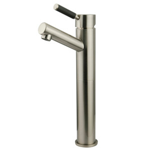 Kingston Brass Single Handle Vessel Sink Faucet - Satin Nickel FS8418DKL