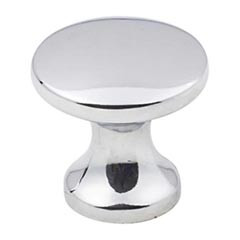 Hardware Resources 1" Diameter Cabinet Knob - Screws Included - Polished Chrome - 3915-PC