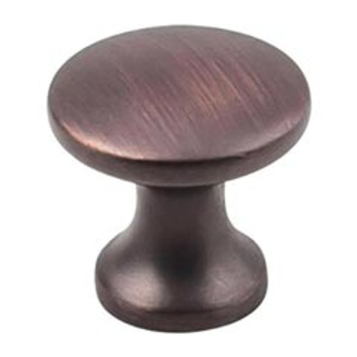 Hardware Resources 3915-DBAC 1" Diameter Cabinet Knob - Screws Included - Brushed Oil Rubbed Bronze