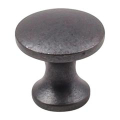 Hardware Resources 1" Diameter Cabinet Knob- Screws Included - Gun Metal - 3915-DACM