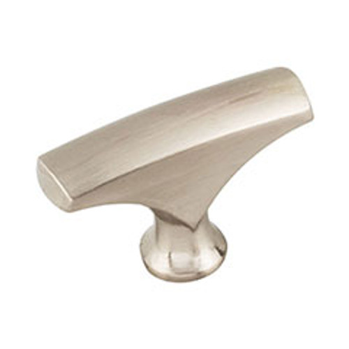 Hardware Resources 993SN 1-5/8" Diameter Zinc Die Cast Cabinet Knob - Screws Included - Satin Nickel