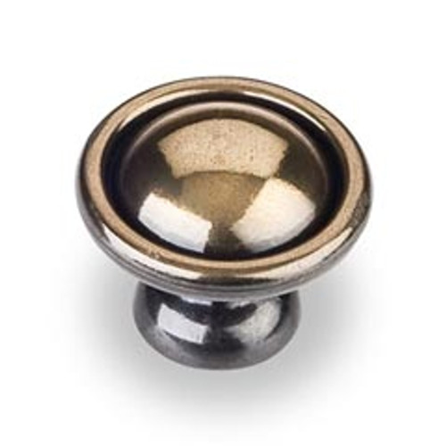 Hardware Resources 878AE 1-3/16" Diameter Cabinet Knob - Screws Included - Antique Brass