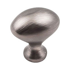 Hardware Resources 1-1/8" Diameter Cabinet Knob - Screws Included - Brushed Pewter - 897BNBDL