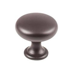 Hardware Resources 1-3/16" Diameter Cabinet Knob - Screws Included - Dark Bronze - 3910-ORB