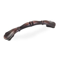 Hardware Resources 4-1/2" Overall Length Cabinet Pull - Screws Included - Brushed Oil Rubbed Bronze - 3308DBAC