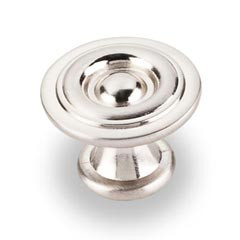 Hardware Resources 1-3/16" Diameter Modern Cabinet Knob - Screws Included - Satin Nickel - 575SN