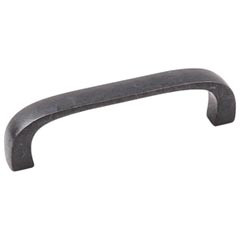 Hardware Resources 3-1/2" Overall Length Cabinet Pull - Screws Included - Gun Metal - 984-3DACM