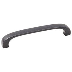 Hardware Resources 4-1/4" Overall Length Cabinet Pull - 96 mm center-to-center Holes - Screws Included - Gun Metal - 984-96DACM
