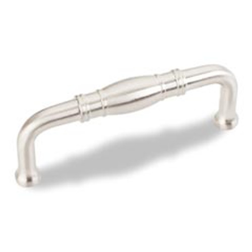 Hardware Resources Z290-3-SN 3-3/8" Overall Length Cabinet Pull - Screws Included - Satin Nickel