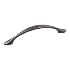 Hardware Resources 6-5/16" Overall Length Decorative Cabinet Pull - Screws Included - 128 mm center-to-center Holes - Brushed Oil Rubbed Bronze - 80815-DBAC