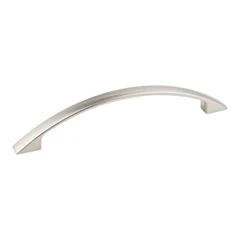 Hardware Resources 6" Overall Length Square Cabinet Pull - Screws Included - 128 mm center-to-center Holes - Satin Nickel - 81065-SN