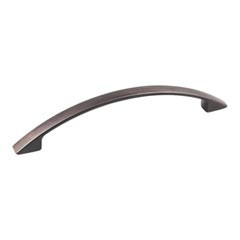 Hardware Resources 6" Overall Length Square Cabinet Pull - Screws Included - 128 mm center-to-center Holes - Brushed Oil Rubbed Bronze - 81065-DBAC