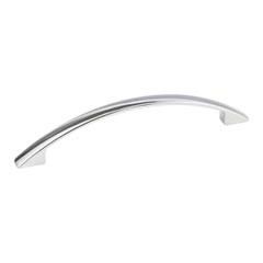 Hardware Resources 81065-PC 6" Overall Length Square Cabinet Pull 128 mm Center-to-Center. Finish: Polished - Screws Included - Polished Chrome