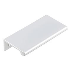 Hardware Resources 3" Overall Length Tab Pull 60 mm center-to-center. Packaged with two 1/2" Wood screws. Finish: Brushed Chrome - A500-3BC