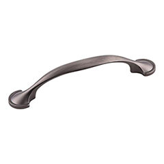 Hardware Resources 5-3/8" Overall Length Cabinet Pull - 96 mm center-to-center Holes - Screws Included - Brushed Pewter - 647-96BNBDL