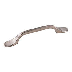 Hardware Resources 5-3/4" Overall Length Cabinet Pull - 96 mm center-to-center Holes - Screws Included - Satin Nickel - 254-96SN