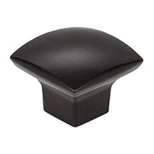 Hardware Resources 431MB 1-3/16" Diameter Cabinet Bail Knob. Packaged with one 8-32 x 1-1/8" screw - Screws Included - Matte Black