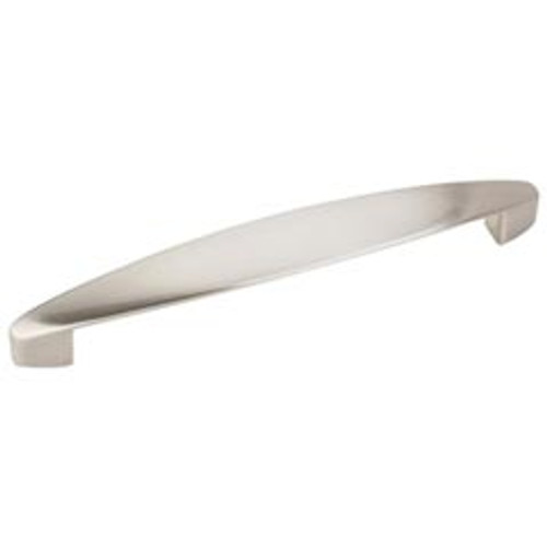 Hardware Resources 308-128SN 5-9/16" Overall Length Cabinet Pull - Screws Included - 128 mm center-to-center Holes - Satin Nickel