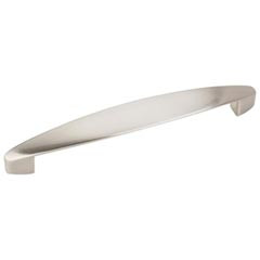 Hardware Resources 5-9/16" Overall Length Cabinet Pull - Screws Included - 128 mm center-to-center Holes - Satin Nickel - 308-128SN