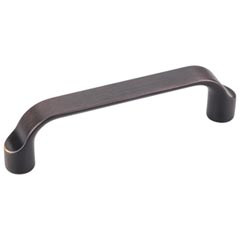Hardware Resources 4-5/16" Overall Length Scroll Cabinet Pull - 96 mm center-to-center Holes - Screws Included - Brushed Oil Rubbed Bronze - 239-96DBAC