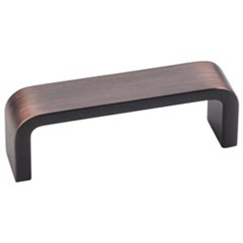 Hardware Resources 193-3DBAC 3-1/4" Overall Length Cabinet Pull - Screws Included - Brushed Oil Rubbed Bronze