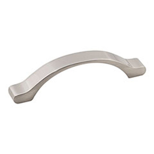 Hardware Resources 511-96SN 4-7/8" Overall Length Cabinet Pull - 96 mm center-to-center Holes - Screws Included - Satin Nickel