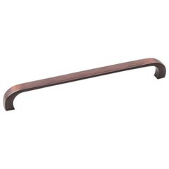 Hardware Resources 6-3/4" Overall Length Cabinet Pull - 160 mm center-to-center Holes - Screws Included - Brushed Oil Rubbed Bronze - 984-160DBAC