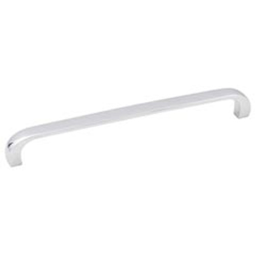 Hardware Resources 984-160PC 6-3/4" Overall Length Cabinet Pull - 160 mm center-to-center Holes - Screws Included - Polished Chrome