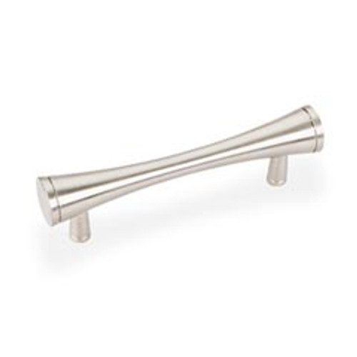 Hardware Resources 400SN 4" Overall Length Cabinet Bar Pull - Screws Included - Satin Nickel