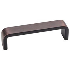 Hardware Resources 4" Overall Length Cabinet Pull - 96 mm center-to-center Holes - Screws Included - Brushed Oil Rubbed Bronze - 193-96DBAC