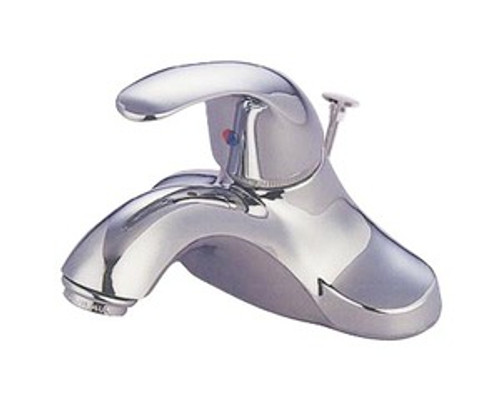 Kingston Brass Single Handle Lavatory Faucet with Pop-Up Drain - Polished Chrome KB6541