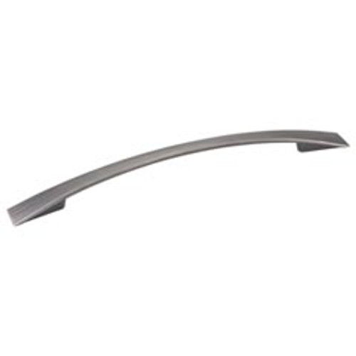 Hardware Resources 847-160BNBDL 8-1/16" Overall Length Cabinet Pull - 160 mm center-to-center Holes - Screws Included - Brushed Pewter