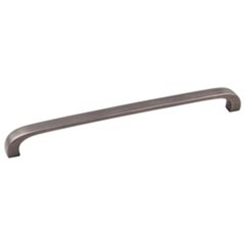 Hardware Resources 984-192BNBDL 8" Overall Length Cabinet Pull - 192 mm center-to-center - Screws Included - Brushed Pewter