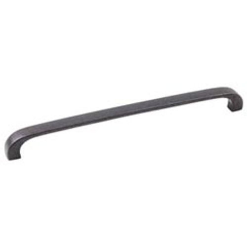 Hardware Resources 984-192DACM 8" Overall Length Cabinet Pull - 192 mm center-to-center - Screws Included - Gun Metal