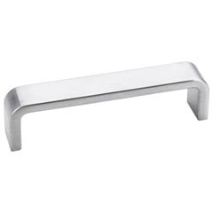 Hardware Resources 4-1/4" Overall Length Cabinet Pull 4" center-to-center- Screws Included - Brushed Chrome - 193-4BC