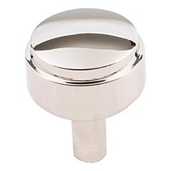 Hardware Resources 1-1/8" Diameter Cabinet Knob - Screws Included - Polished Nickel - 885NI