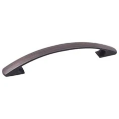 Hardware Resources 6-5/16" Overall Length Cabinet Pull - Screws Included - 128 mm center-to-center Holes - Brushed Oil Rubbed Bronze - 771-128DBAC
