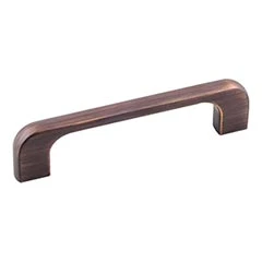 Hardware Resources 4-7/16" Overall Length Cabinet Pull - 96 mm center-to-center Holes - Screws Included - Brushed Oil Rubbed Bronze - 264-96DBAC