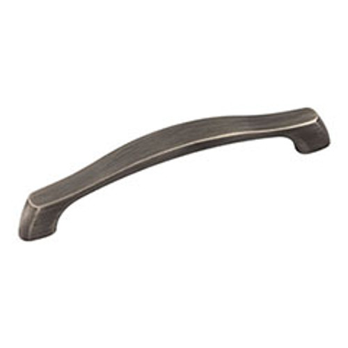 Hardware Resources 993-128BNBDL 6-1/8" Overall Length Cabinet pull 128 mm Center to Center - Screws Included - Brushed Pewter