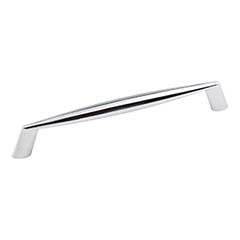 Hardware Resources 7-1/16" Overall Length Cabinet Pull - 160 mm center-to-center Holes - Screws Included - Polished Chrome - 988-160PC