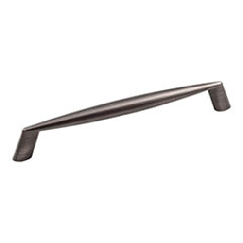 Hardware Resources 988-160BNBDL 7-1/16" Overall Length Cabinet Pull - 160 mm center-to-center Holes - Screws Included - Brushed Pewter