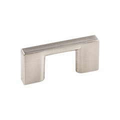 Hardware Resources 635-32SN 2-1/4" Overall Length Square Cabinet Pull 32 mm center-to-center - Screws Included - Satin Nickel