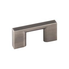 Hardware Resources 2-1/4" Overall Length Cabinet Pull 32 mm center-to-center - Screws Included - Brushed Pewter - 635-32BNBDL