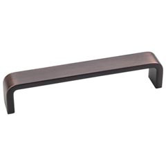 Hardware Resources 5-1/4" Overall Length Cabinet Pull - Screws Included - 128 mm center-to-center Holes - Brushed Oil Rubbed Bronze - 193-128DBAC